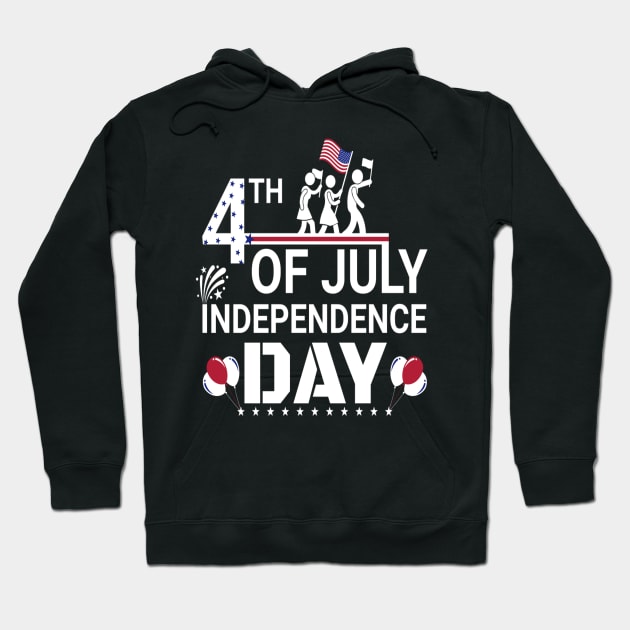 4th day of July. Hoodie by omnia34